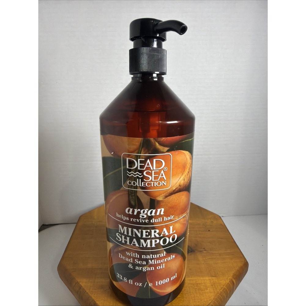 Dead Sea Collection Mineral Shampoo Dead Sea‎ Minerals & Argan Oil 33.8 Oz